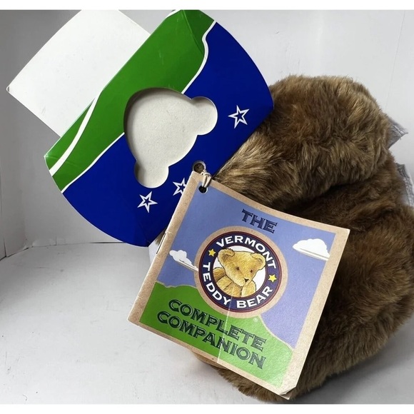 Vintage Vermont Teddy Bear Crazy For You with Straight Jacket Bear 17" Retired - Picture 12 of 14